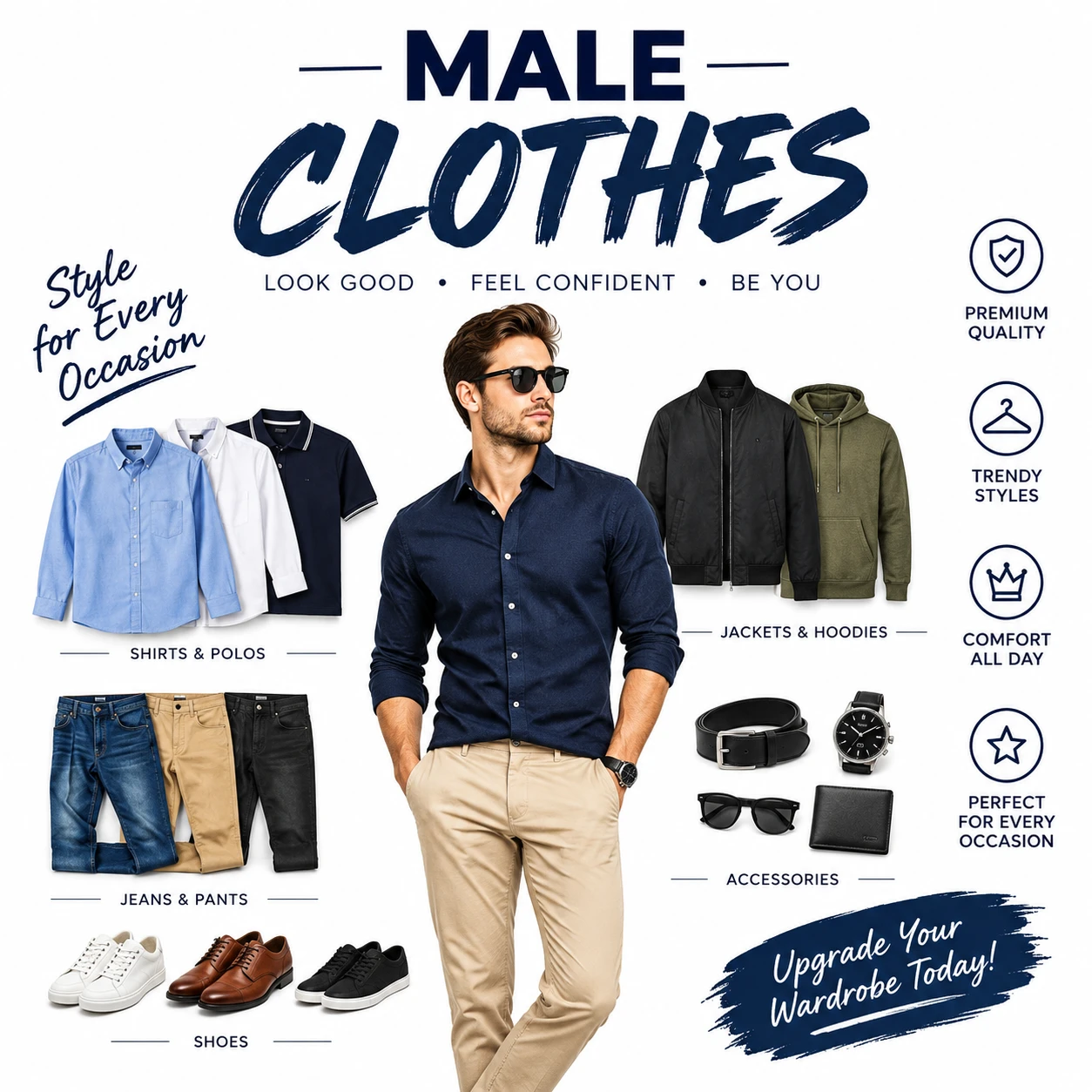 Male clothes