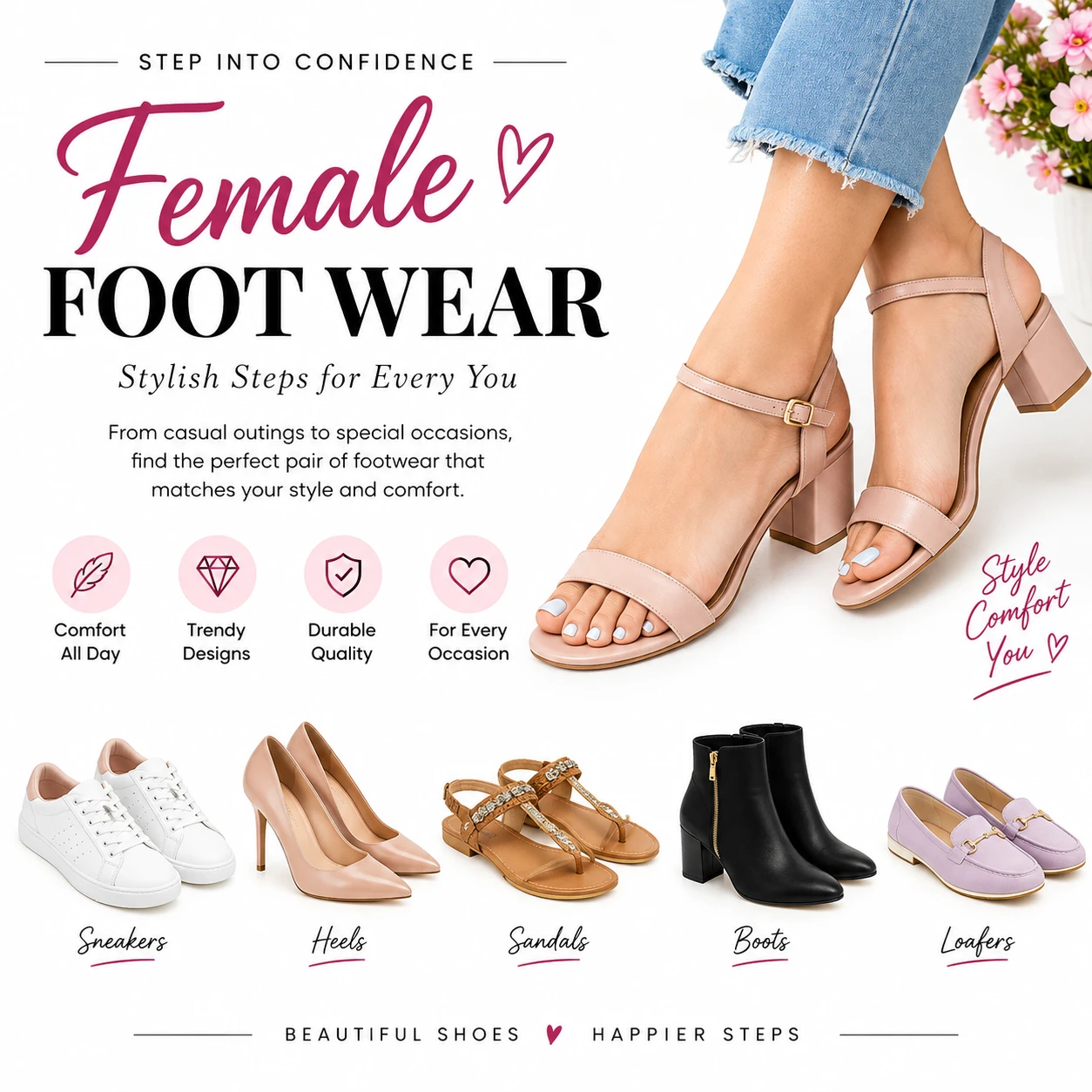 Female foot wear